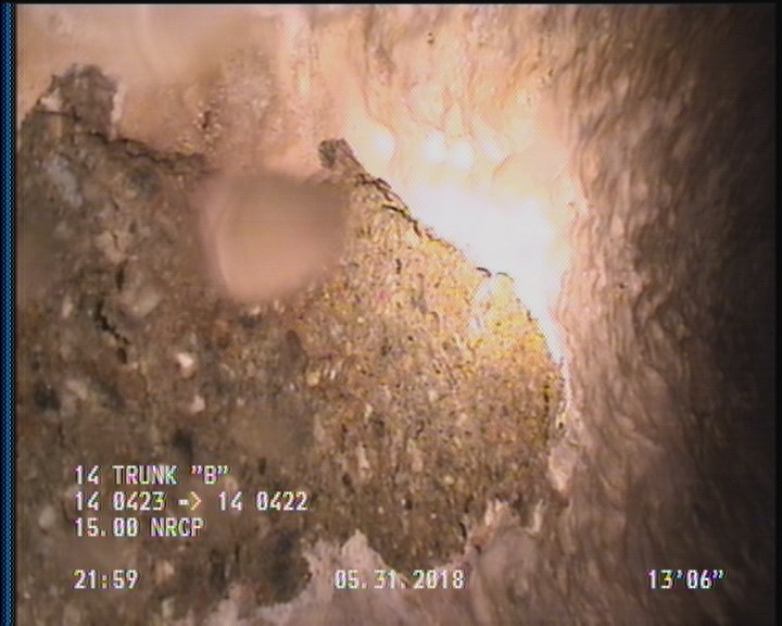 Surface Spalling, from 09 to 03 o'clock, within 8 inches of joint: YES, Start