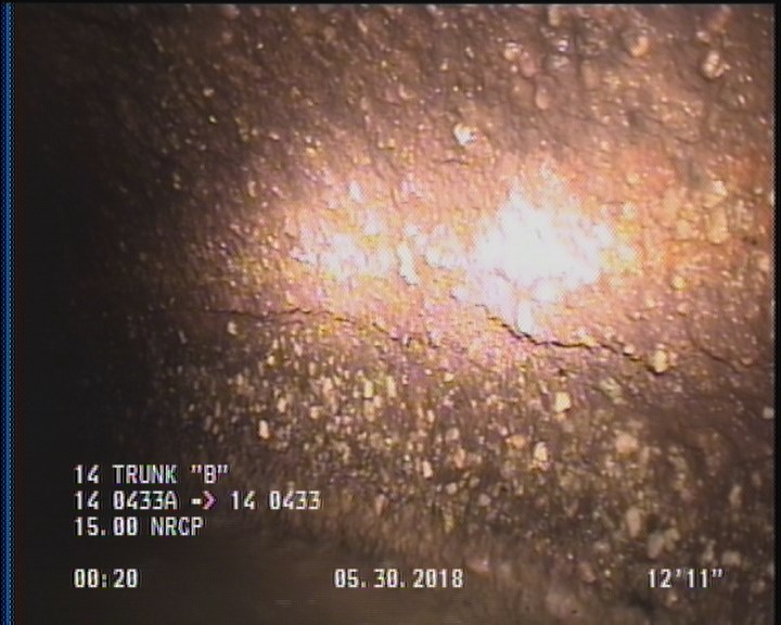 Surface Spalling, from 09 to 03 o'clock, within 8 inches of joint: YES, Start