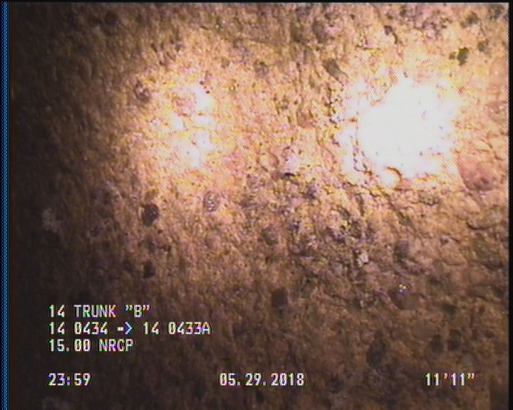 Surface Aggregate Projecting, from 09 to 03 o'clock, within 8 inches of joint: YES, Start