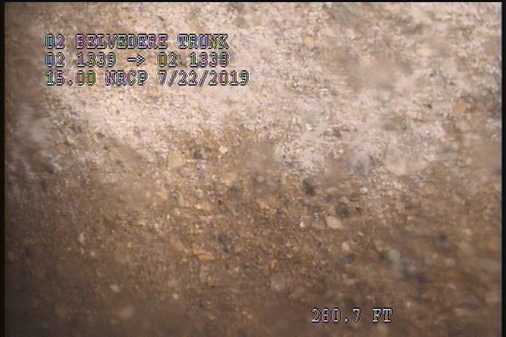 Surface Spalling, from 08 to 04 o'clock, within 8 inches of joint: YES, Start