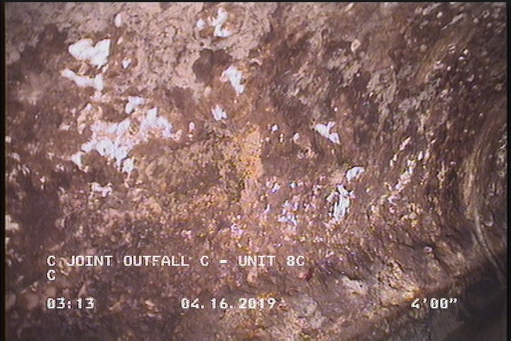 Surface Aggregate Projecting, from 08 to 04 o'clock, within 8 inches of joint: YES, Start