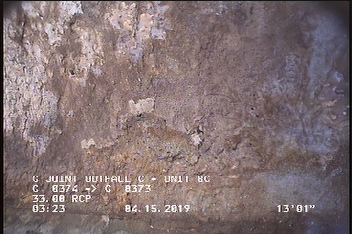 Surface Aggregate Projecting, from 09 to 03 o'clock, within 8 inches of joint: YES, Start