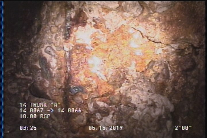 Surface Reinforcement Visible, from 09 to 03 o'clock, within 8 inches of joint: YES, Start