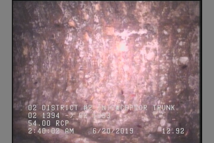 Surface Reinforcement Visible, from 08 to 04 o'clock, within 8 inches of joint: YES, Start