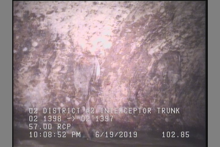 Surface Reinforcement Visible, from 09 to 03 o'clock, within 8 inches of joint: YES, Start