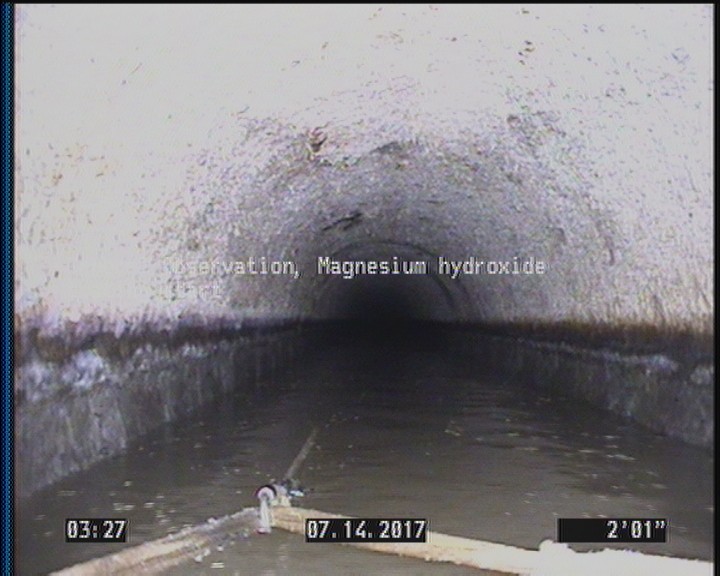 General Observation - Magnesium hydroxide coating start