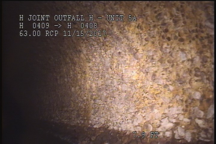 Surface Aggregate Projecting, from 08 to 04 o'clock, within 8 inches of joint: YES, Start