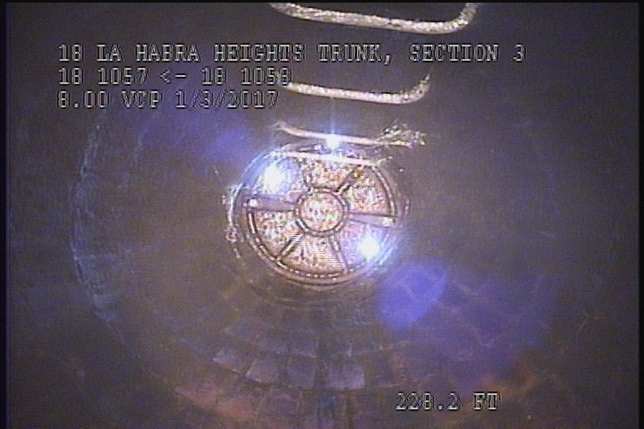 Upstream Manhole, Survey Ends - 11:09AM