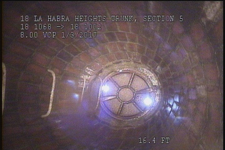 Downstream Manhole, Survey Ends - 10:00AM