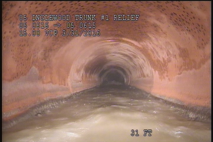 Water Mark, 25 %of cross sectional area