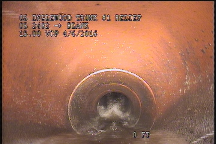 Upstream Manhole, Survey Begins - 10:10 AM