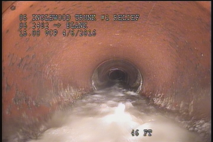Downstream Manhole, Survey Ends - NO MH.