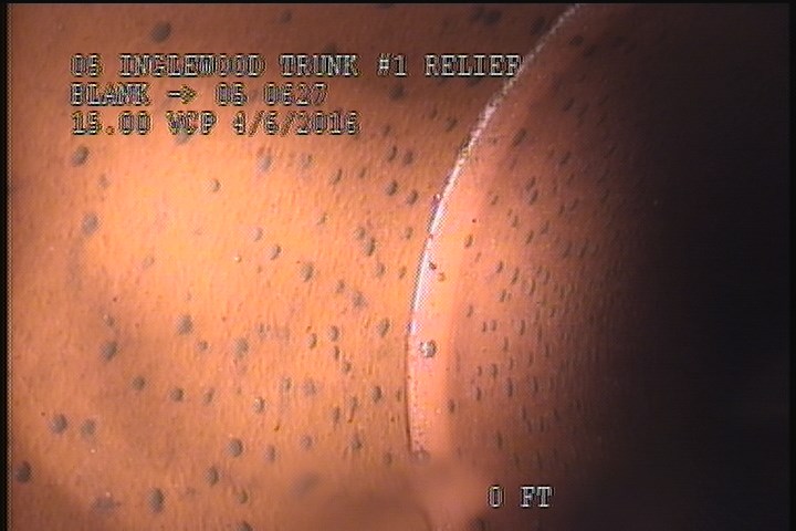 Upstream Manhole, Survey Begins - NO MH.