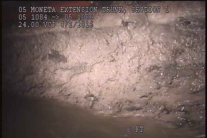 Deposits Attached Grease, 5 %of cross sectional area, from 03 to 09 o'clock, , within 8 inches of joint: YES, Start