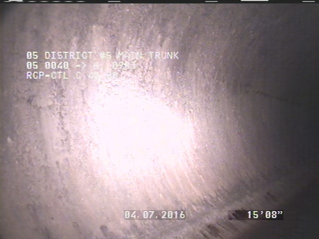 General Observation - WHITE BUILDUP ON PIPE