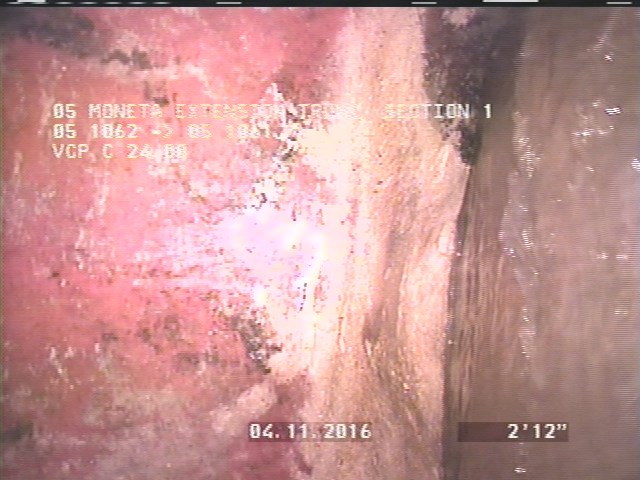Survey Abandoned - DOWNLEG UPSTREAM SIPHON WEST