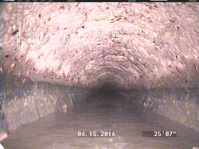 Water Mark, 40 %of cross sectional area