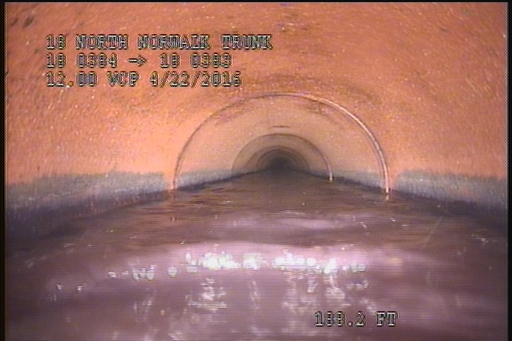 Water Mark, 50 %of cross sectional area