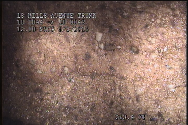Water Mark, 25 %of cross sectional area