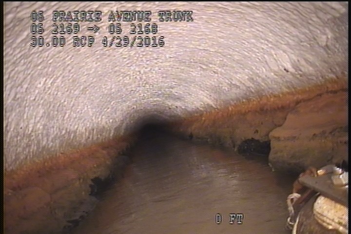Deposits Attached Grease, 25 %of cross sectional area, from 02 to 10 o'clock, , within 8 inches of joint: YES, Start