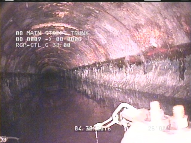 Deposits Attached Grease, 10 %of cross sectional area, from 03 to 09 o'clock, , within 8 inches of joint: YES, Start