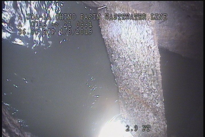 Water Mark, 80 %of cross sectional area