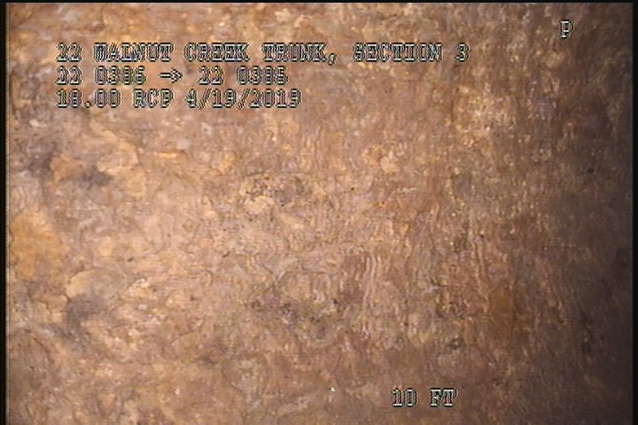 Surface Spalling, from 08 to 04 o'clock, within 8 inches of joint: YES, Start