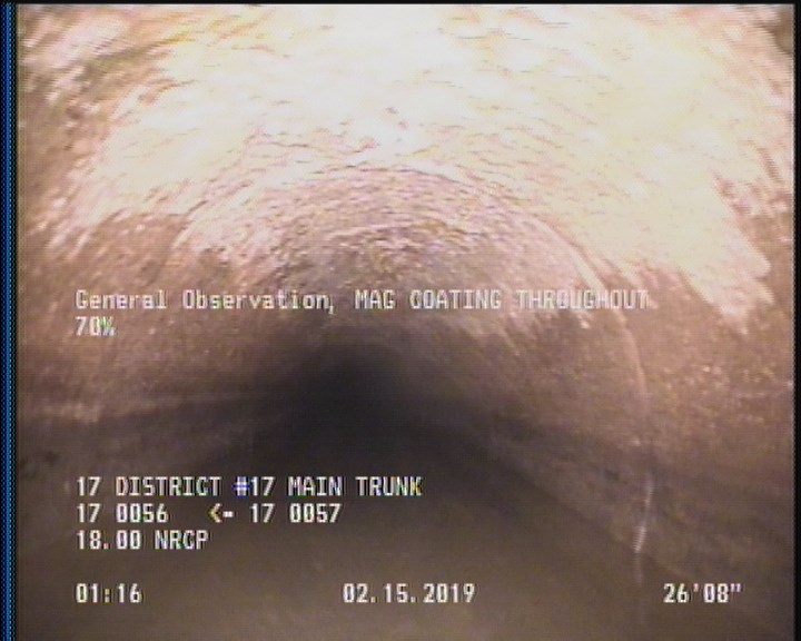 General Observation - MAG COATING THROUGHOUT 70%
