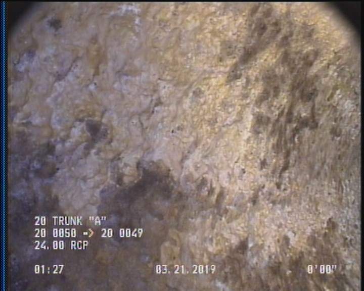 Surface Aggregate Projecting, from 08 to 04 o'clock, within 8 inches of joint: YES, Start