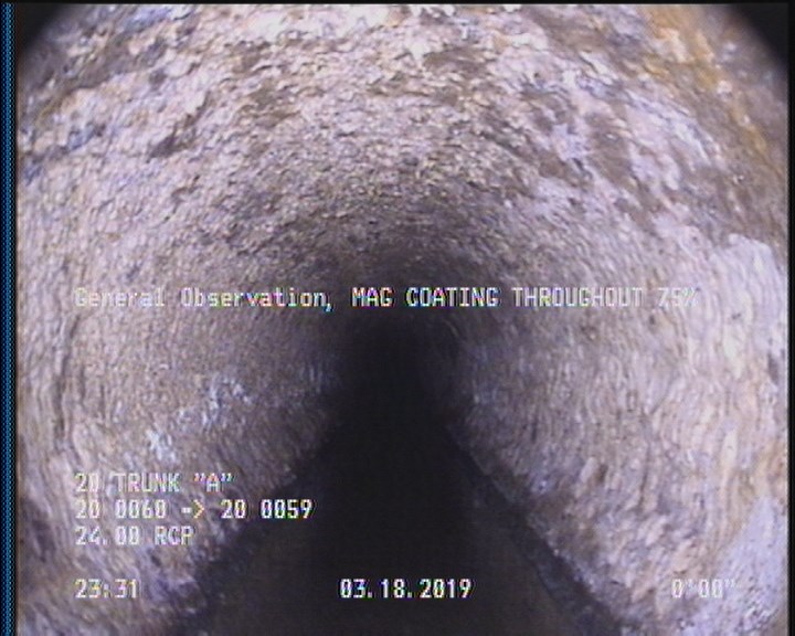 General Observation - MAG COATING THROUGHOUT 75%