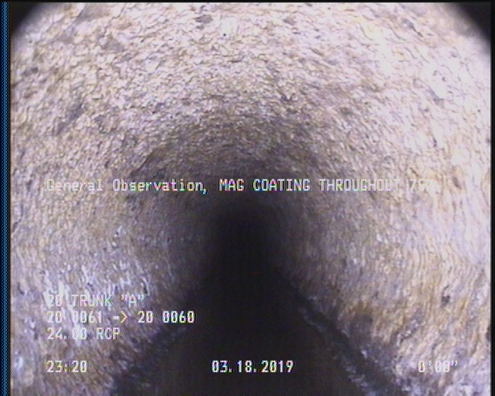 General Observation - MAG COATING THROUGHOUT 75%