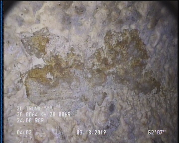 Surface Aggregate Projecting, from 08 to 04 o'clock, within 8 inches of joint: YES, Start