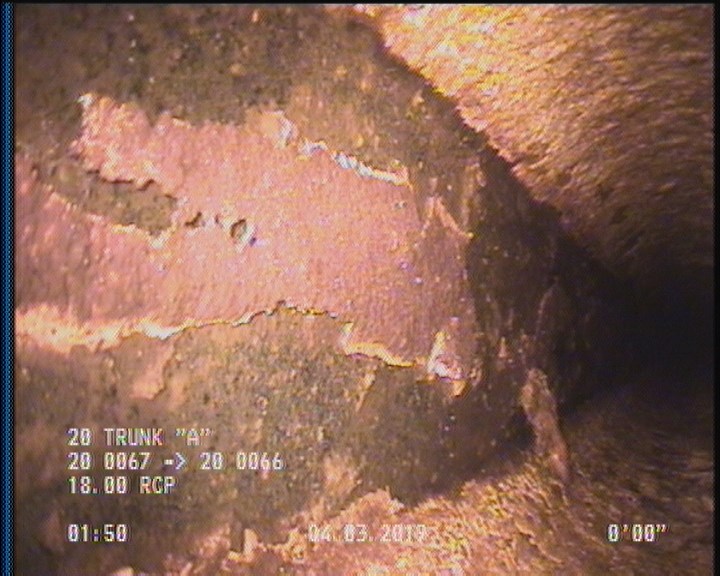 Deposits Settled Other, 10 %of cross sectional area, from 05 to 07 o'clock, , within 8 inches of joint: YES, Start