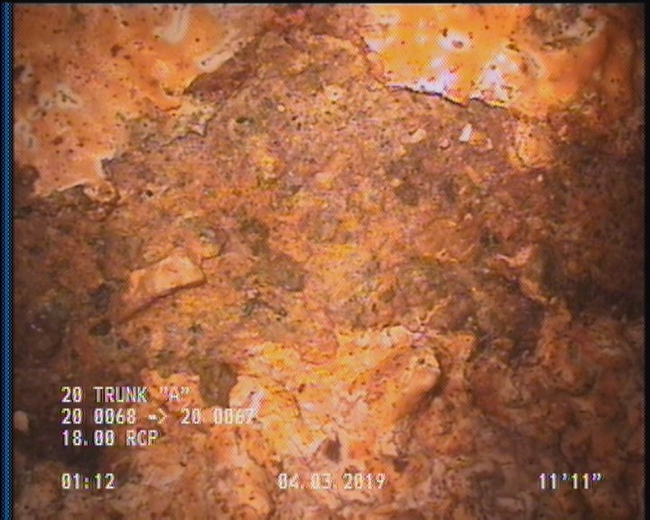 Surface Aggregate Projecting, from 08 to 04 o'clock, within 8 inches of joint: YES, Start