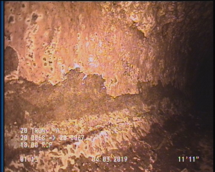 Surface Spalling, from 08 to 04 o'clock, within 8 inches of joint: YES, Start