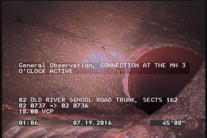 General Observation - CONNECTION AT THE MH 3 O'CLOCK ACTIVE