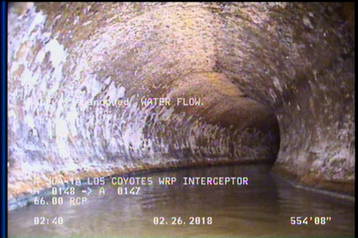 Survey Abandoned - LOW WATER FLOW.