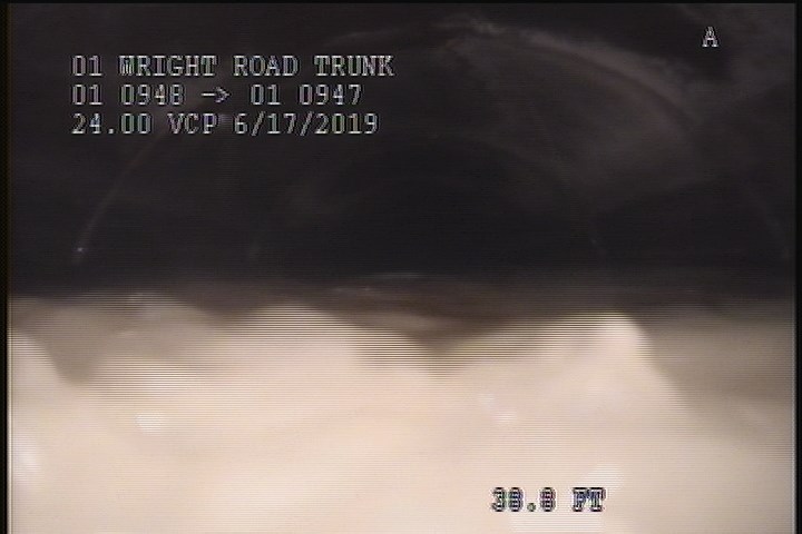 Water Level, Sag in pipe, 10 %of cross sectional area, Start