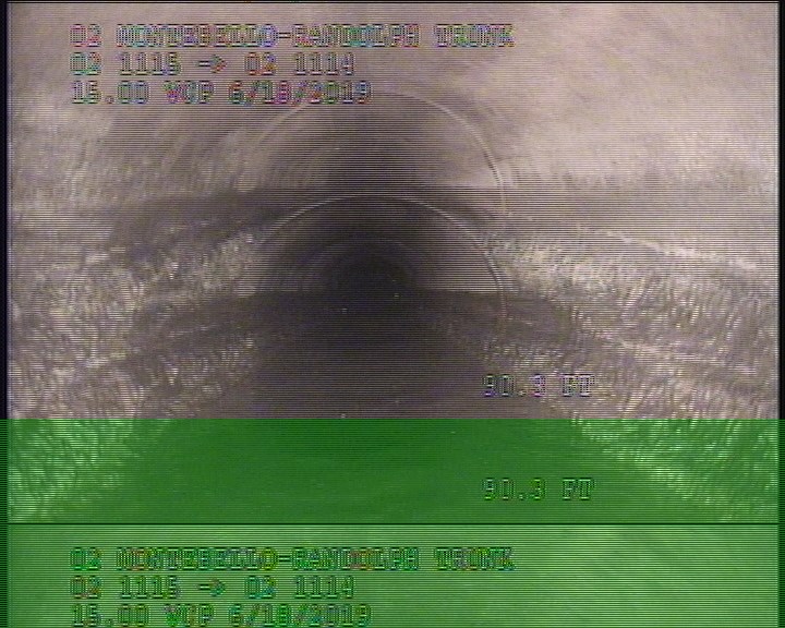 Deposits Attached Grease, 10 %of cross sectional area, from 03 to 09 o'clock, , within 8 inches of joint: YES, Start