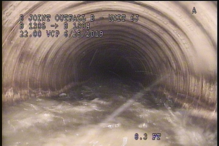 Water Mark, 20 %of cross sectional area