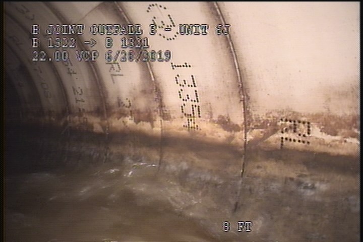 Upstream Manhole, Survey Begins - 8:10 AM