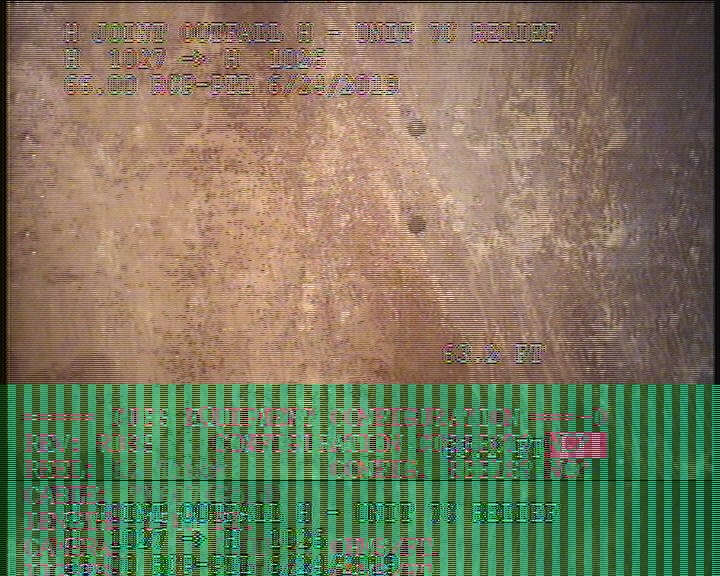 General Observation - AREA OF OUT OF ROUND LOOK 10:00 TO 12:00