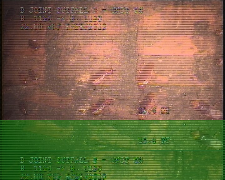 Material Change, Other (state in comments) - BRICK PIPE WITH MORTAR COAT