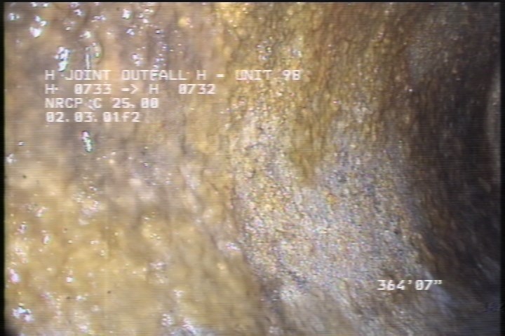 Infiltration Weeper, from 08 to 04 o'clock, within 8 inches of joint: NO