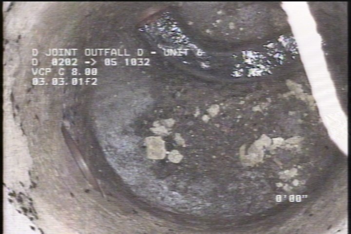 General Observation - 8" VCP INSIDE 30" RCP