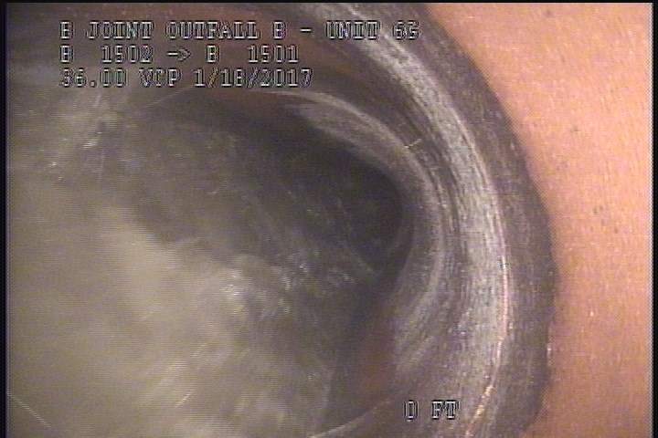 General Observation - LOOKING U/S TOWARDS MH. B 1503