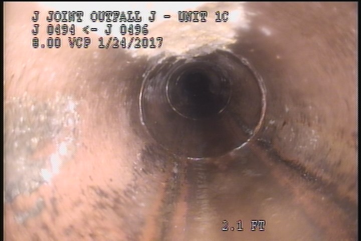 Deposits Attached Grease, 5 %of cross sectional area, from 11 to 12 o'clock, , within 8 inches of joint: YES