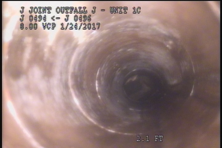 Surface Spalling, from 08 to 04 o'clock, within 8 inches of joint: YES