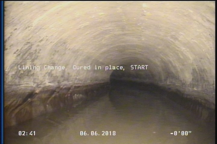 Lining Change, Cured in place - START