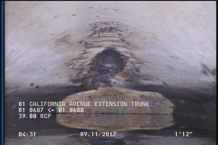 Deposits Settled Other, 30 %of cross sectional area, from 05 to 07 o'clock, , within 8 inches of joint: YES